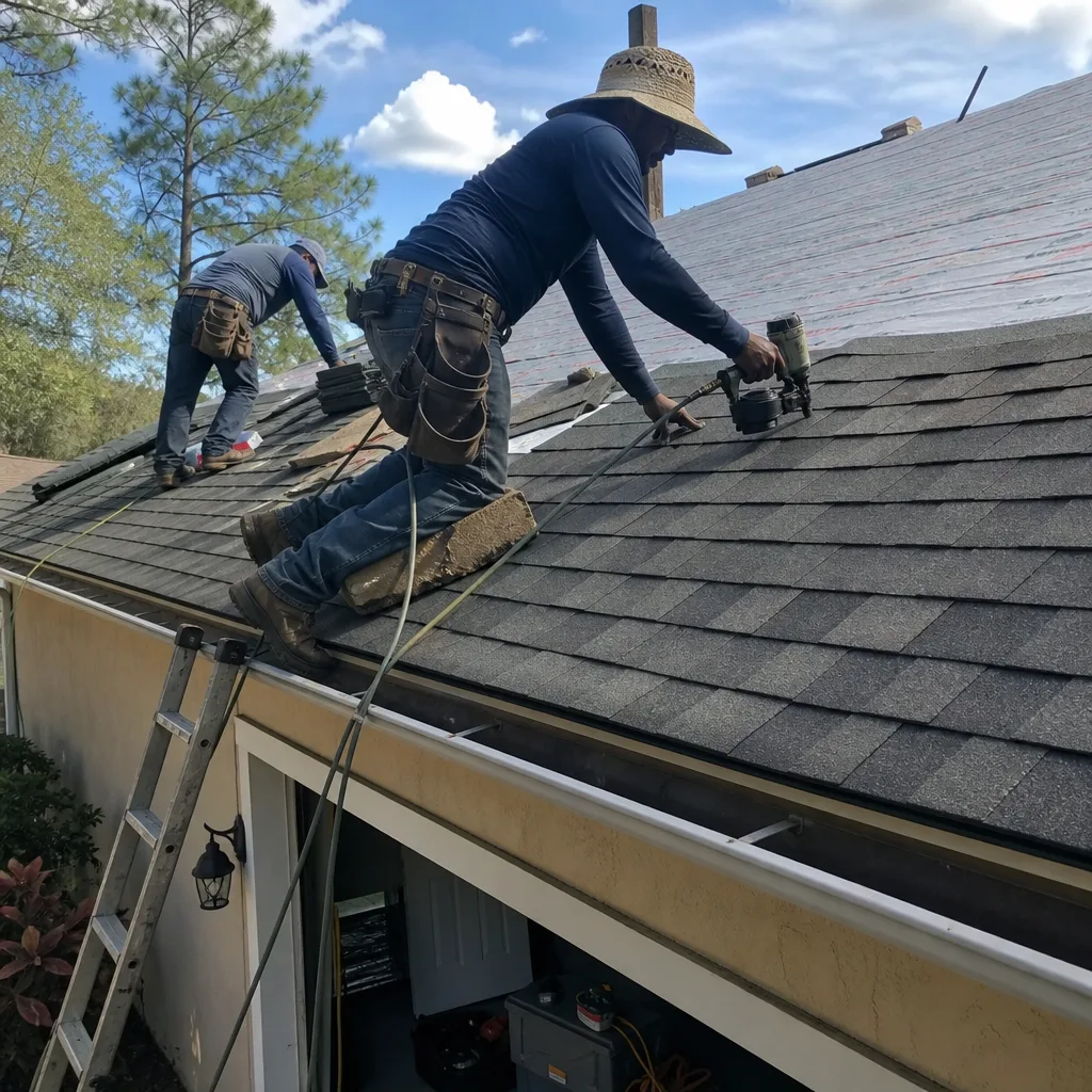 Roof Repair in Wedgefield