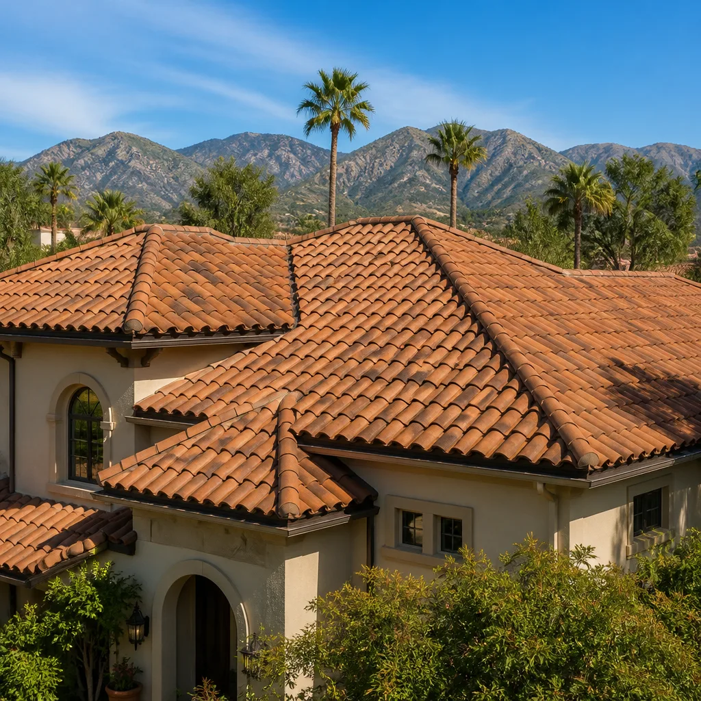 Tile roofing